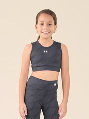 MINI TOP FEMME - AZUL