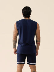 MUSCLE TANK - AZUL