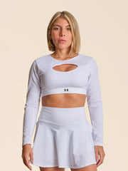 LONG SLEEVE FITTONIA BLANCO