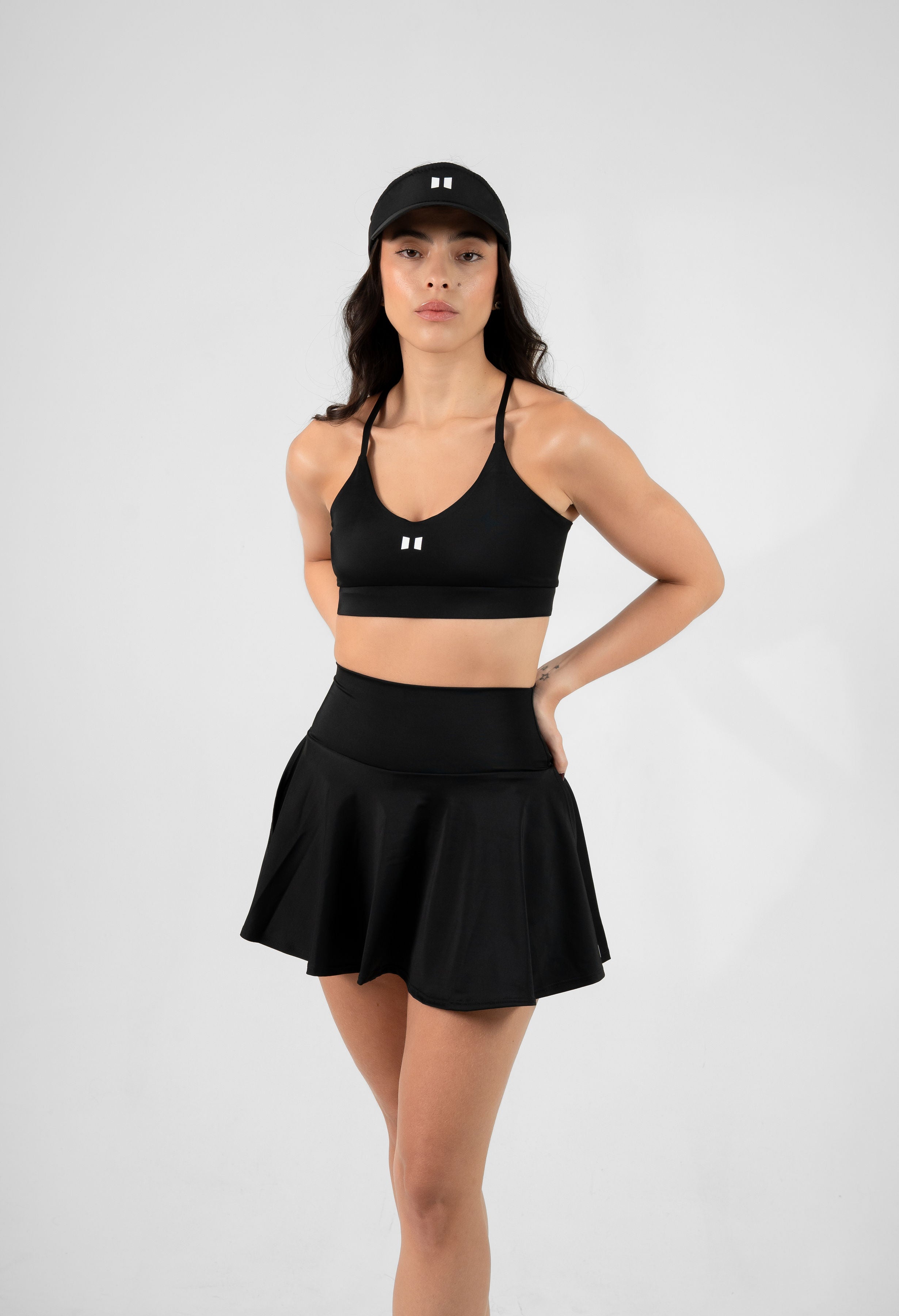 SKIRT FITTONIA BLACK