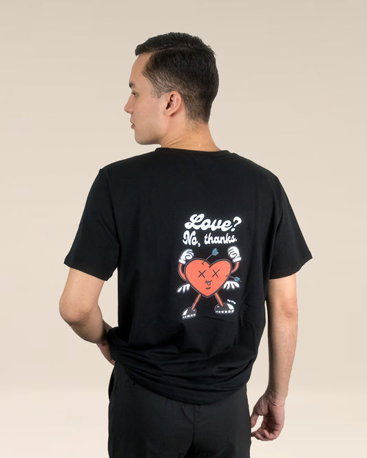 HEARTLESS CLUB MEN T-SHIRT - NEGRO