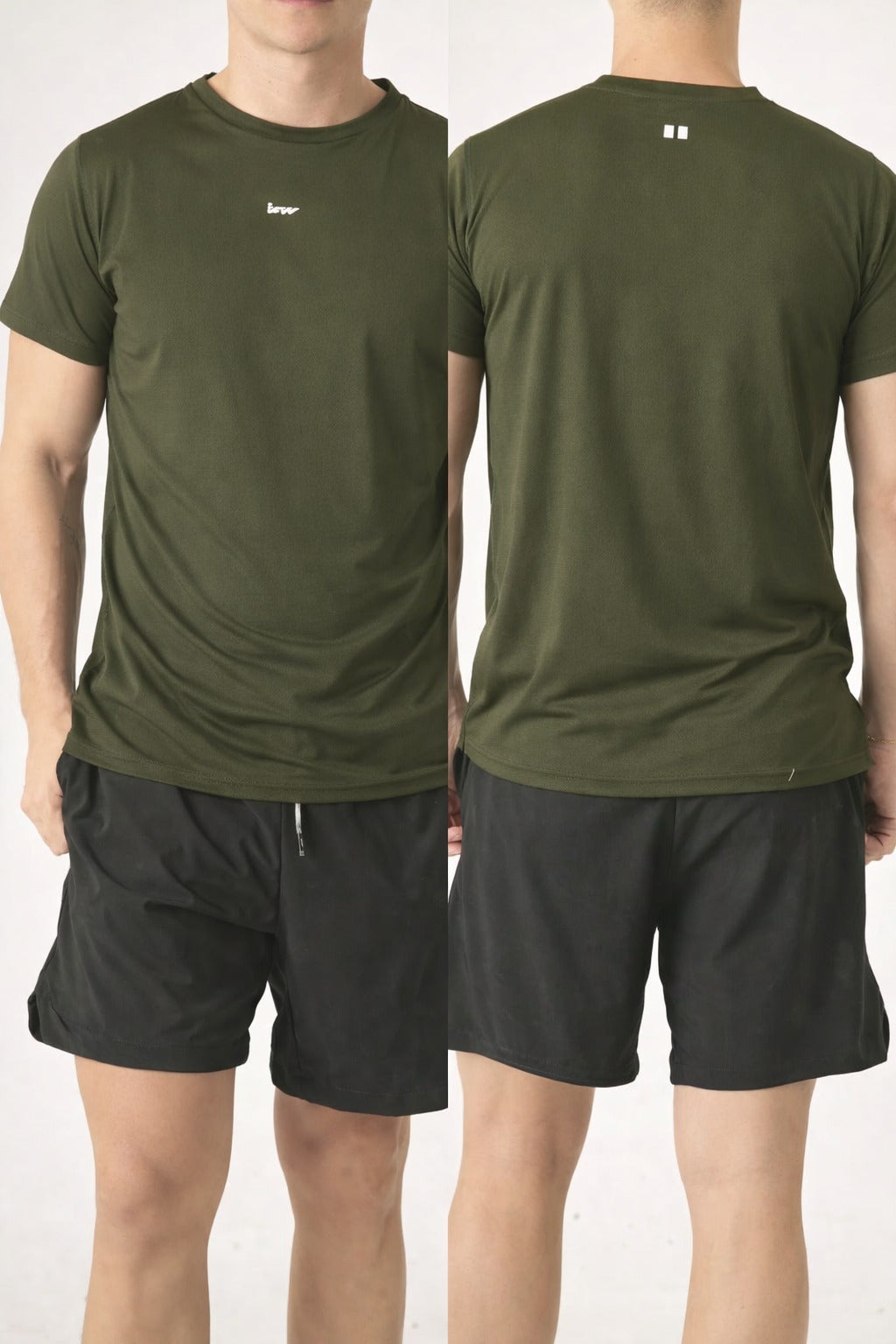 CAMISETA IFW VERDE MILITAR