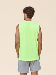 MUSCLE TANK VERDE NEON