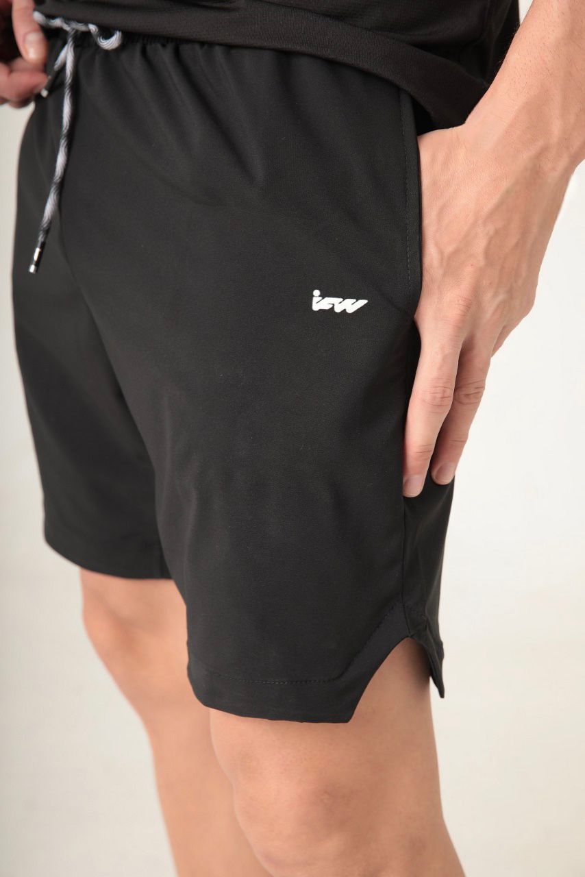 Sporty short Black