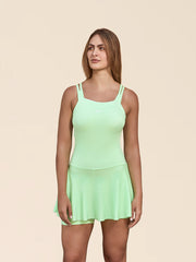 MUSCLE TANK VERDE NEON