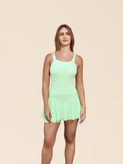 MUSCLE TANK VERDE NEON